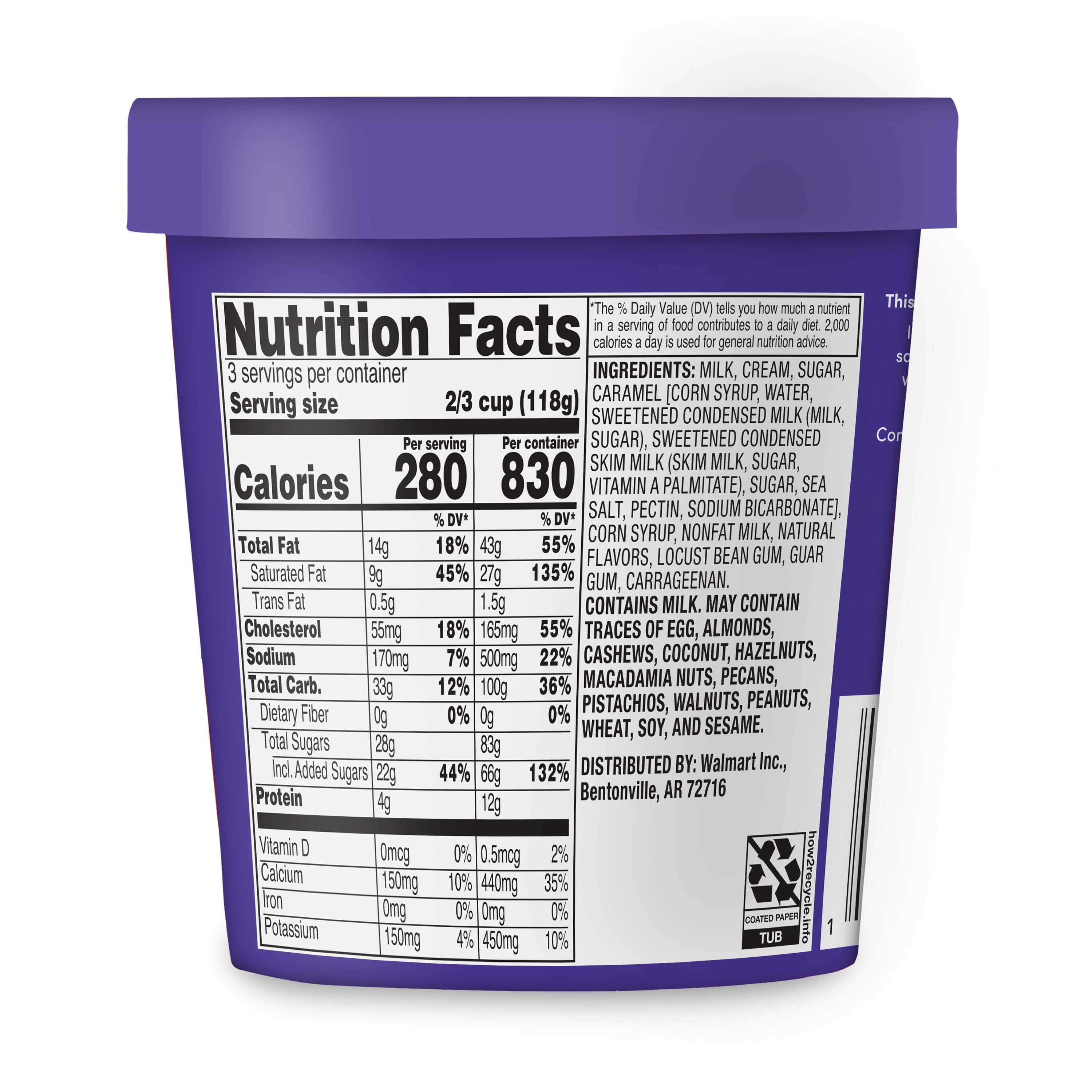 bettergoods Dulce De Leche Premium Ice Cream, 16 fl oz