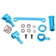 thumbnail image 2 of Kit de montaje de nudillo de dirección RC aleación de aluminio para LC RACING 1/14 RC coche camión oruga juguetes azul, 2 of 8
