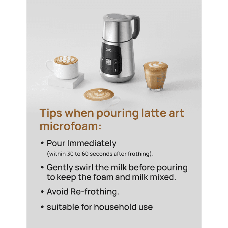 DREO All-in-One Barista Milk Frother photo 6