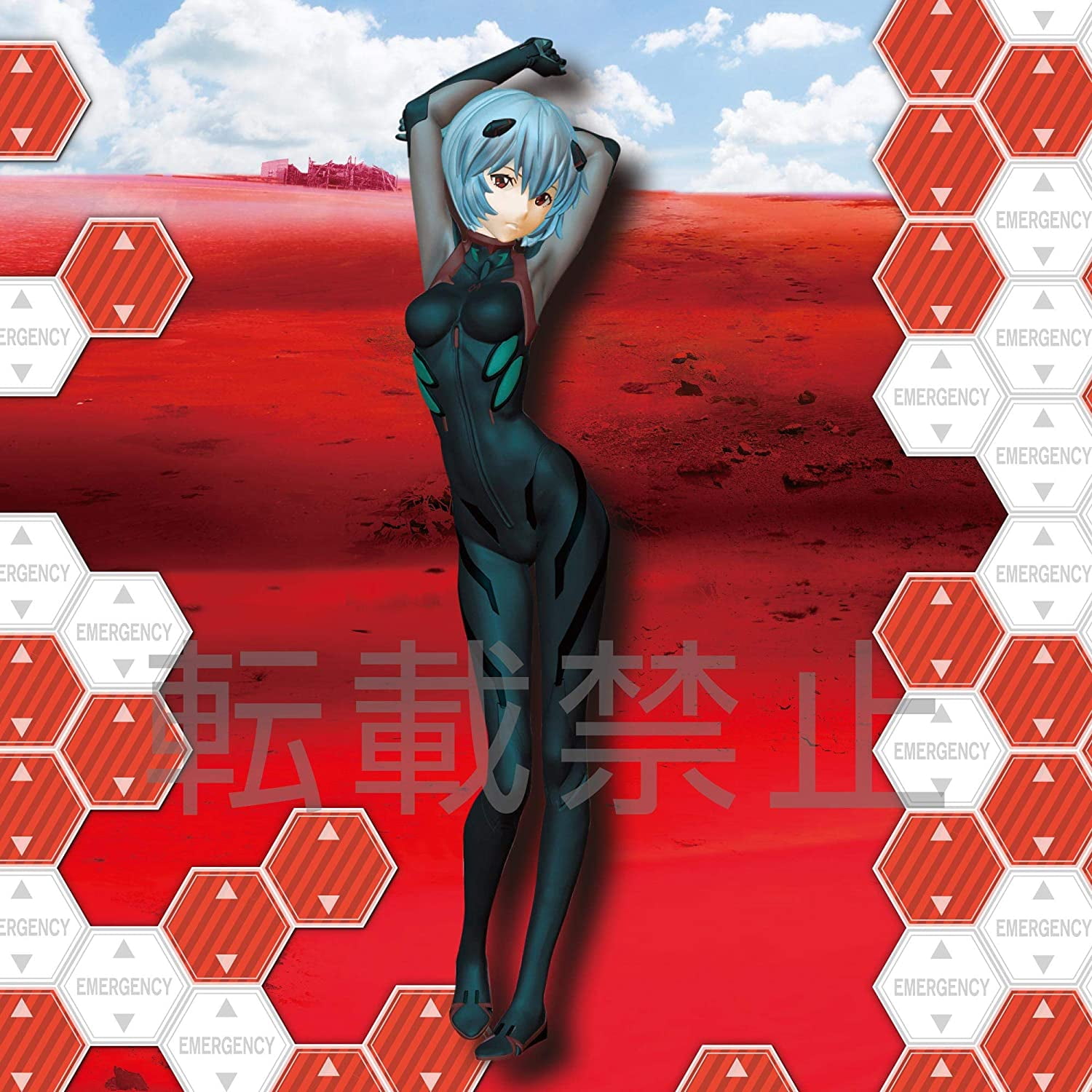 1.0 LPM Figura Rei Ayanami Statua SEGA Evangelion 3.0