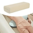 thumbnail image 4 of Yoga Bolster Supportive Meditation Pillow Breathable Removable Cover for Home Gym Relaxation Men Women, 4 of 7