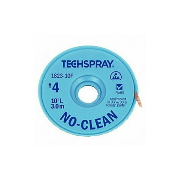 Techspray TECHSPRAY No.4 Desoldering Braid 1823-10F