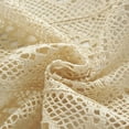 thumbnail image 2 of Beige Tablecloth Crochet Tablecloths Lace Handmade Doily Cotton Table Doilies for Wedding Praty, 2 of 6