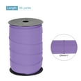 thumbnail image 2 of Uxcell 1" Double Fold Bias Tape Polyester Continuous Bulk Bias Tape for Sewing Seaming Purple 55 Yards, 2 of 6