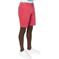 thumbnail image 2 of IZOD Men's Classic Flat Front Chino Short, Saltwater Red PH162, 54 Regular, 2 of 2
