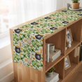 thumbnail image 6 of Table Runners 72 Inches Long Dress Scarves, St. Patrick's Day Farmhouse Kitchen Table Runner, Coffee Tablerunners, Lucky Shamrocks Retro Harp Beer Horseshoes 14x72 Inch, 6 of 9