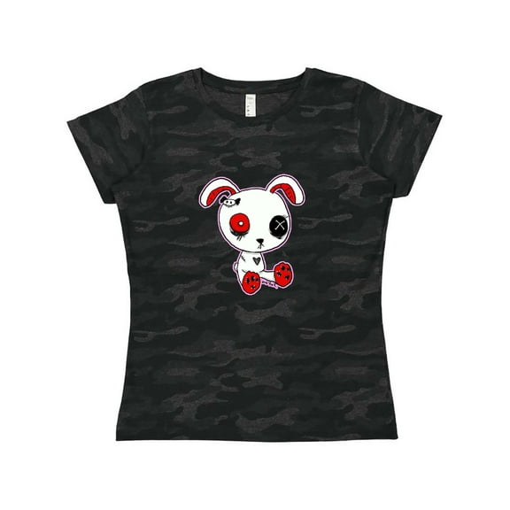 Inktastic Goth Bunny Women's T-Shirt