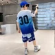 thumbnail image 3 of Traje deportivo fresco para niños, uniforme de baloncesto de secado rápido, traje de verano, ropa deportiva elegante para niños 2024, 3 of 5