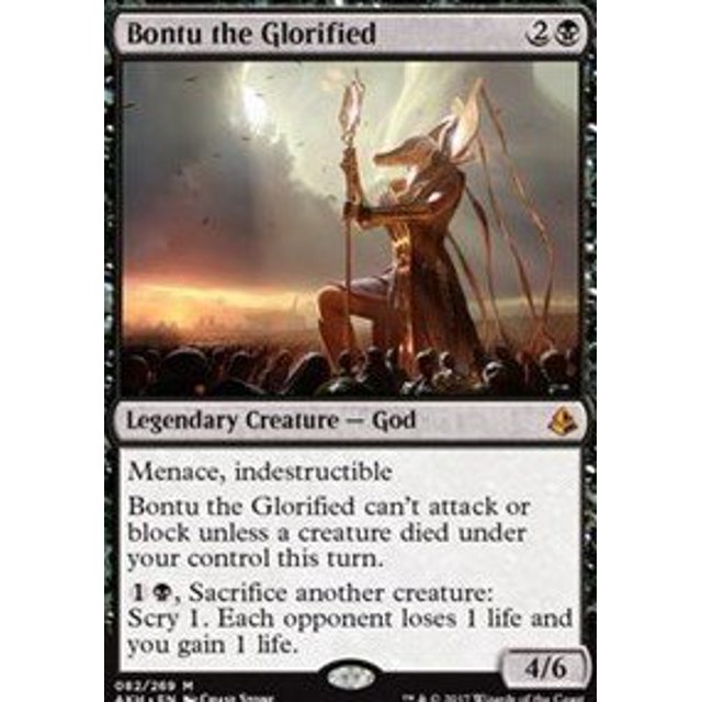 Bontu el Glorificado - Amonkhet Wizards of the Coast 0642645137460
