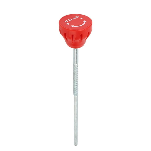 Palanca de freno para bicicleta estática, perilla de freno, perilla de ajuste M8 para gimnasio de interior Rojo