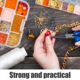 thumbnail image 3 of ETHZZLE 150Pcs Durable Stainless Steel Jewelry Eye Pins for Precise Jewelry Making in Golden Color, 3 of 7