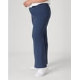 thumbnail image 3 of Hanes Just My Size EcoSmart Women's Fleece Sweatpants, Open Leg, 30.5" (Plus ) Navy Heather 4X, 3 of 10