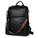 thumbnail image 5 of FADEON Mochila de cuero para mujer Diseñador Mochila de viaje Monederos PU Moda Bolso de hombro para mujer con borla, 5 of 5