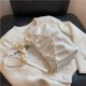 thumbnail image 5 of Bolso de mano de alta gama con diseño de nubes plisadas y perlas para debajo del brazo, pequeño bolso de mano de colaboración colectiva para mujer, bolso de hombro de verano que combina con todo, 5 of 6