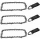 thumbnail image 1 of 4" GTA 26 Chainsaw Chains 1/4" 28 Training Links, 3 Pieces 1.1mm Mini Chainsaw Chain Accessories for Stihl 36700000028, 1 of 5