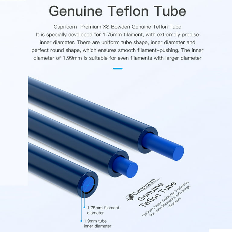 Creality 3D Capricorn Premium XS Bowden PTFE Tube 1 Meter and