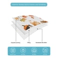 thumbnail image 4 of Quilts Queen Size Bedding Set, Fall Cat Reversible Summer Quilt 3 Pieces, Thanksgiving Autumn Harvest Pumpkins Maple Leaves Lightweight Bedspreads Coverlets with 2 Pillow Shams for All Seasons, 4 of 5