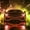 Red Black, variant on Castle Fairy Neon Sports Car Twin Sheet Sets 3pcs for Kids, Red City Glow Bedding for Bedroom, Red Black