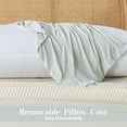 thumbnail image 4 of Almohada corporal viscoelástica WhatsBedding, funda refrescante, color gris hielo, 4 of 7