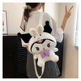 thumbnail image 3 of Mochila de dibujos animados Kawaii Sanrio Cinnamoroll para niñas, de un hombro bolso cruzado, regalo para padres e hijos, 3 of 4