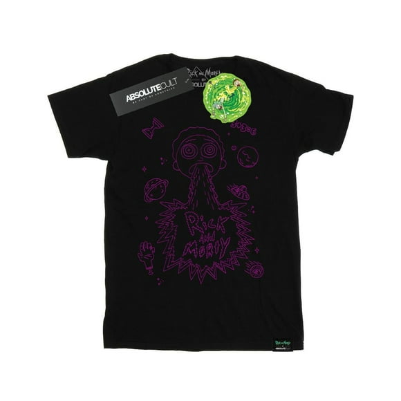 Rick And Morty T-Shirt Puke Spatial pour Hommes