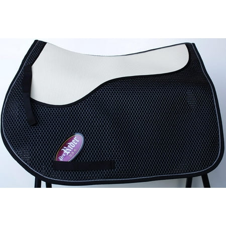 - Horse Trail ENGLISH SADDLE PAD Tacky Tack Gel Anti-slip Contoured Beige 122F20