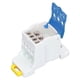 thumbnail image 1 of Caja De Unión Terminal De Latón 80A, Caja De Distribución De Riel De 690 V DIN Se Puede Ver Con Esplectón Para Electrodomésticos, Con Carcasa De Fuego De Fuego, Ranuras De, 1 of 7