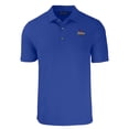 thumbnail image 2 of Men's Cutter & Buck Blue Tulsa Golden Hurricane Big & Tall Forge Eco Stretch Recycled Polo, 2 of 3