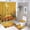 Sleeping Fox (2), variant on Animal Style Shower Curtain 4-Set Sleeping Fox Print Bathroom Decor, Includes Bath Mat, Toilet Cover Mats, U-Shaped Mat And Shower Curtains 72inX72in