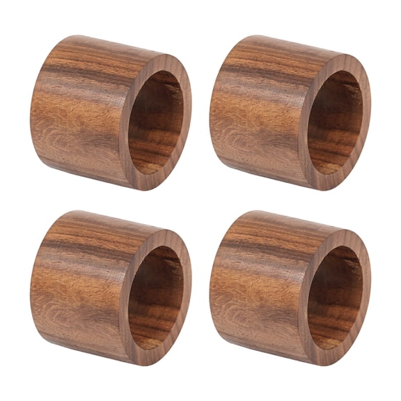 Wood Band Napkin Ring (Set of 4)