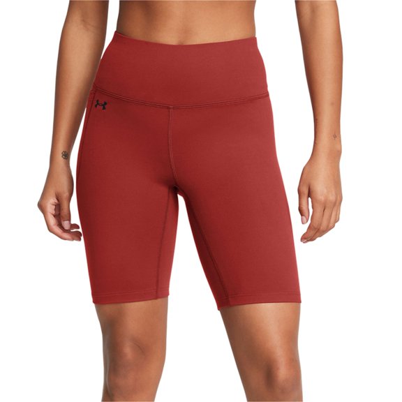 Women's Under Armour Motion 8-in. Bike Shorts Color: Earthen Orange Size: SMALL