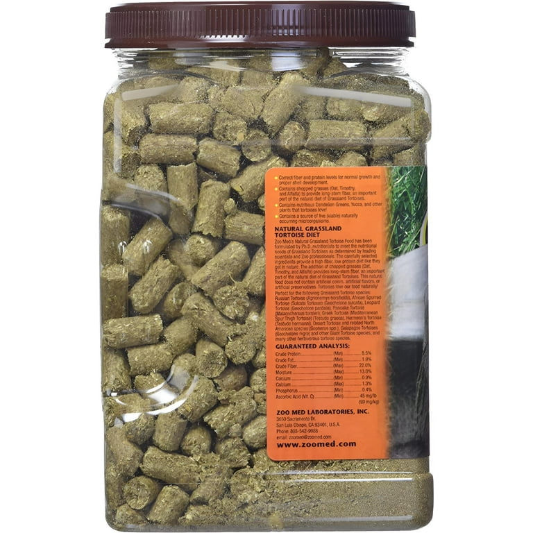 Zoo Med Natural Grassland Tortoise Food - 35 oz - Walmart.com