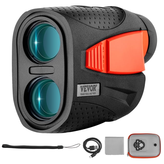 VEVOR 1300 Yards Magnetic Laser Golf Rangefinder Distance Measuring Slope Switch