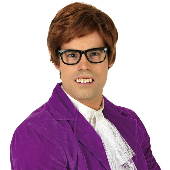 fun shack Perruque des Années 60 pour Hommes, Perruques de Film pour Hommes, Perruques des Années 70 pour Hommes, Disco des Années 70, Perruque Cosplay Courte en Gingembre, Perruque 60s Character pour Hommes