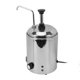 thumbnail image 1 of Marcina Eléctrica de queso nacho nacho de dulces calientes con bomba Ajuste de temperatura de acero Rotacia inoxidable de 360 Grados Calentador Comercial DE, 1 of 7