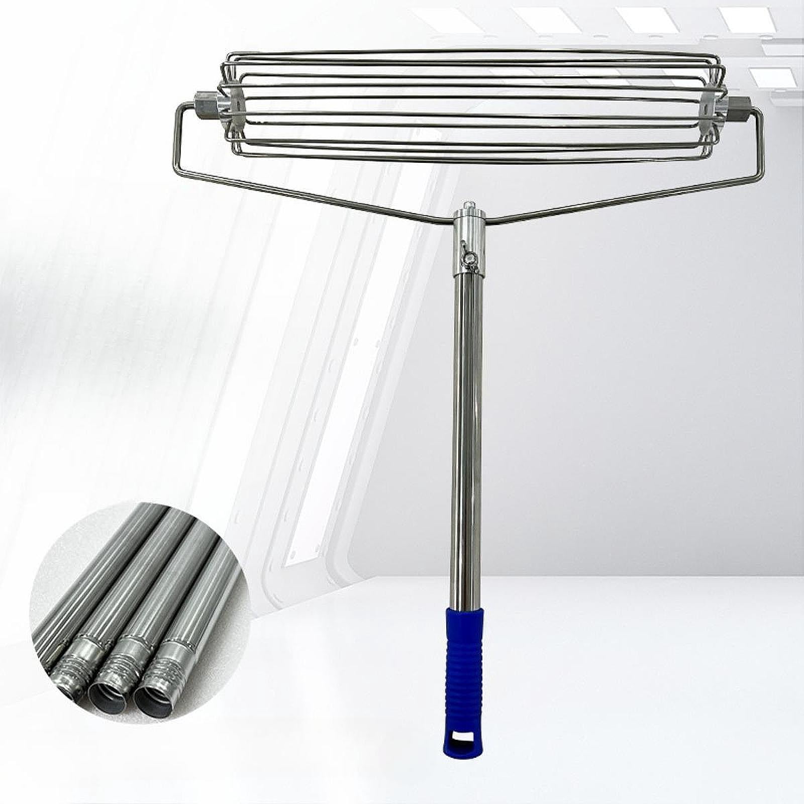 Luwecf High Jump Rake Leaf Rake Harrow Sand Bunker Rake for Yard ing