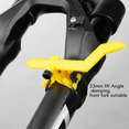 thumbnail image 3 of 2X Mini Support de Montage de Roue de Vélo Outils de Réglage de Jantes de Vélo Outils de Réparation de Roue de Vélo Accessoires de Cyclisme Jaune, 2 x Support de Montage de Roue de Vélo 2 x Bande de Caoutchouc, Jaune, 3 of 3