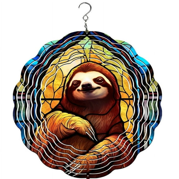 Sloth Wind Spinner, Garden Décor, Yard Décor, Porch Decor