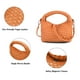 thumbnail image 3 of Bolso tejido para mujer, bolso bandolera pequeño con correa de hombro desmontable, bolso con asa superior para niñas, 3 of 5