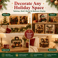 thumbnail image 6 of 20 x 20 cm Christmas Indoor DIY Decor Kit, ABS Holiday Ornament Craft Set for Shelf, Mantel & Room Display, Seasonal Gift for Pearl Art & Craft Lovers, 6 of 7