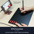 thumbnail image 4 of T505 Digital Drawing Tablet with 7.6x5.6in Active Area, 8192 Levels Pressure Sensitivity & 8 Customizable Shortcuts – Battery-Free Stylus, Smooth Natural Lines for Illustration/Design/Online Teaching, 4 of 6