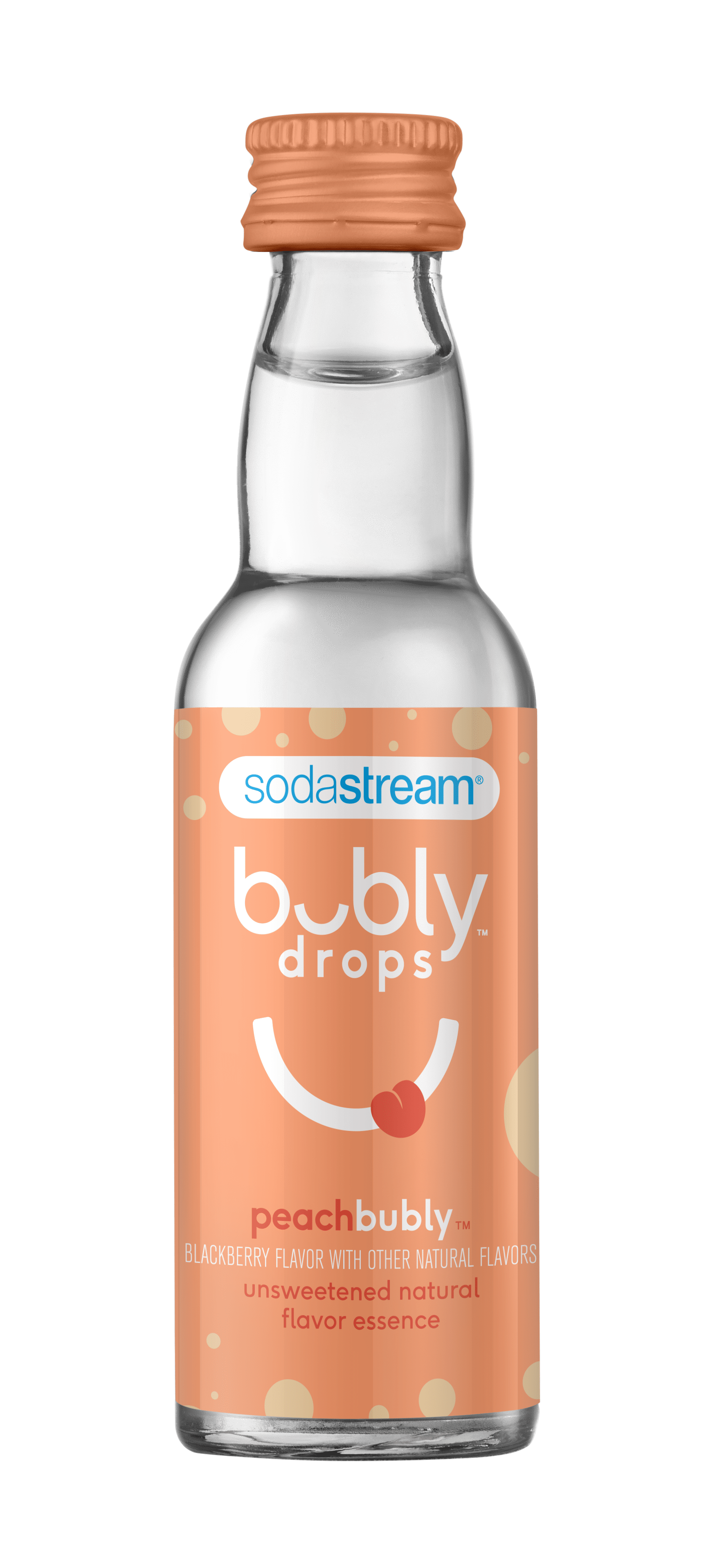 SodaStream bubly Drops Peach Flavored Sparkling Water Drink Mix, 3 Count, 440 ml