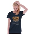 thumbnail image 3 of Indiana Raceway Midwest Car Race Womens Fitted Plus Size Graphic Tee Brisco Brands 2X, 3 of 5