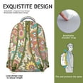 thumbnail image 3 of Abstract Bohemian Style Waterproof Backpack for Student, Durable Oxford Cloth, Scratch-Resistant, Adjustable Straps with Large Capacity for School, Travel, Outdoor, and Sports Activities, 3 of 5
