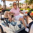 thumbnail image 3 of Golf Cart Seat Covers for 2 Seater, Blue Spring Floral Soft Microfiber Cart Seat Towel Blanket, Tulip Summer Botanical Absorbent Breathable Non Slip Bench Seats Protector for Golf Course 51"x31", 3 of 9