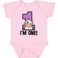 thumbnail image 3 of Inktastic 1st Birthday Cow Farm Party Girls 1 Year Old Girls Baby Bodysuit, 3 of 5