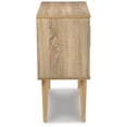 thumbnail image 3 of Signature Design by Ashley Contemporary Orinfield Accent Cabinet  Natural/White, 3 of 7