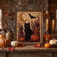 thumbnail image 5 of Halloween Pearl Art Kit, Cute Cat Pearl Art DIY Kit, Halloween Ghost Beaded Art DIY Kit for Home Office Living Room Study Party Birthday Housewarming (A), 5 of 6