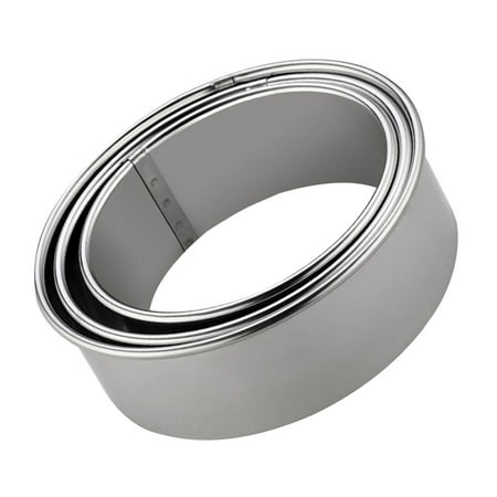 

NUOLUX 1 Set Dough Press Dumpling Wrapper Mold Stainless Steel Dumpling Wrapper Mold Dough Wrapper Cutter for Home Kitchen Restau