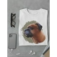 thumbnail image 3 of Watercolor Boxer Dog Portrait T-Shirt Men -Image by Shutterstock, Male Large, 3 of 4